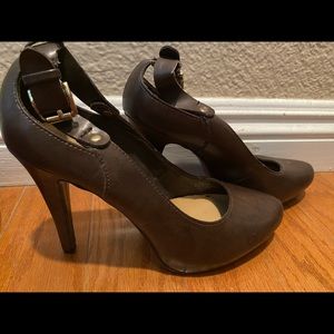 Brown Nine West Heels